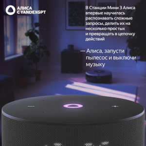 Купить Умная колонка Yandex Станция Мини 3 черный YNDX-00027BK-8.jpg